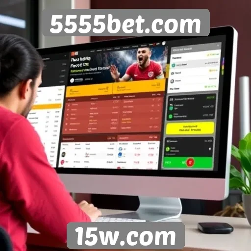 Análise da interface do usuário do 5555bet.com